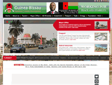 Tablet Screenshot of guinebissaurepublic.com